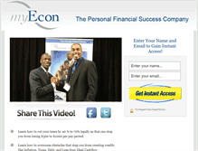 Tablet Screenshot of myfinancialvision.com